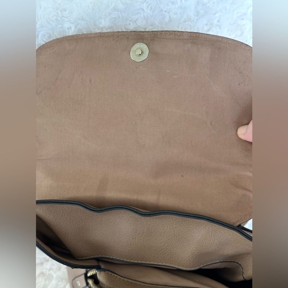 Underonesky Tan Backpack Multiple Pockets - image 8